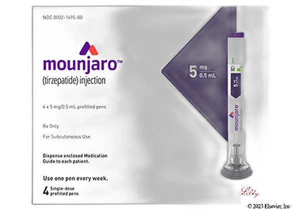 Mounjaro Weight Loss Medication Packet